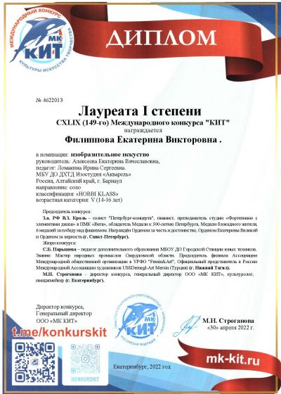 Достижения коллектива за 2021-2022 учебный год