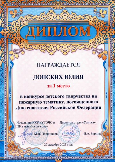 Достижения коллектива за 2021-2022 учебный год