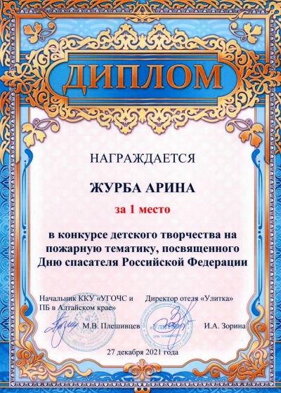 Достижения коллектива за 2021-2022 учебный год
