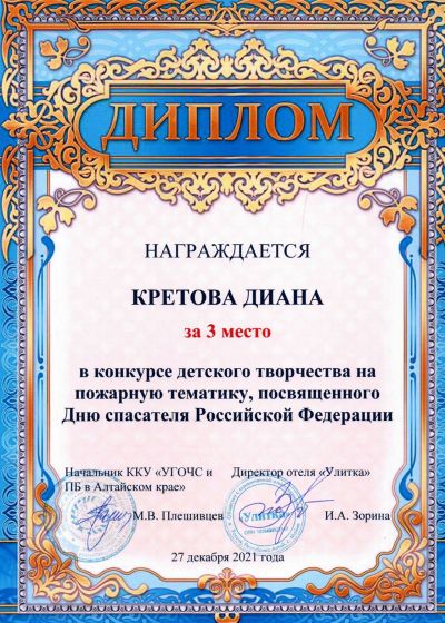 Достижения коллектива за 2021-2022 учебный год