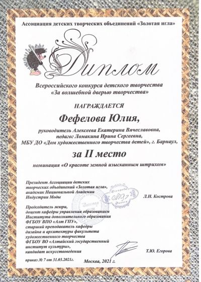 Достижения коллектива за 2021-2022 учебный год