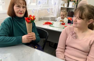 мастер-класс в изостудии «Акварель»