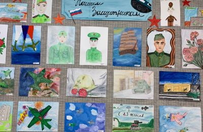 Выставка в «Акварели» к Дню защитника Отечества