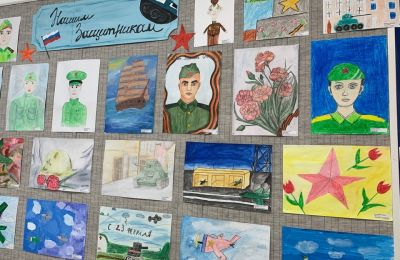 Выставка в «Акварели» к Дню защитника Отечества
