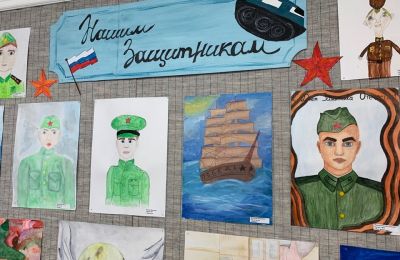 Выставка в «Акварели» к Дню защитника Отечества