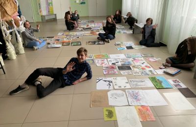 В изостудии «Акварель» Дома художественного творчества детей завершился учебный год завершился учебный год!