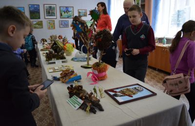 Участие изостудии Акварель в конкурсе Зеркало природы