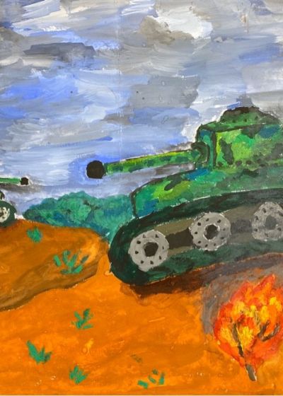 Виртуальная галерея изостудии «Акварель»«Мы помним! Мы гордимся!»