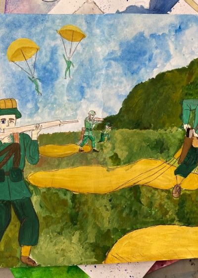Виртуальная галерея изостудии «Акварель»«Мы помним! Мы гордимся!»