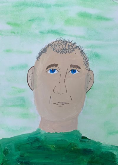 Выставка рисунков, посвящённая Дню защитника Отечества в изостудии «Акварель» Дома художественного творчества детей