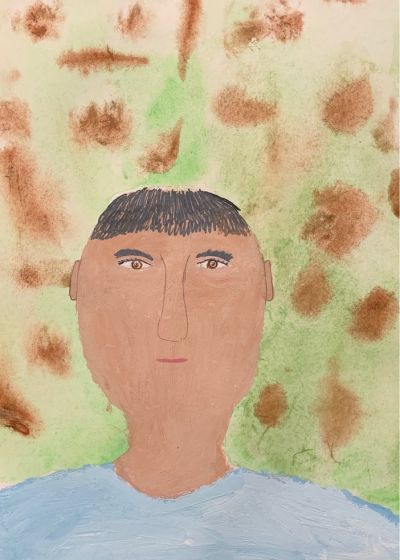 Выставка рисунков, посвящённая Дню защитника Отечества в изостудии «Акварель» Дома художественного творчества детей