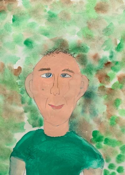 Выставка рисунков, посвящённая Дню защитника Отечества в изостудии «Акварель» Дома художественного творчества детей