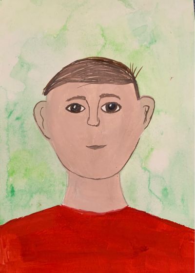 Выставка рисунков, посвящённая Дню защитника Отечества в изостудии «Акварель» Дома художественного творчества детей