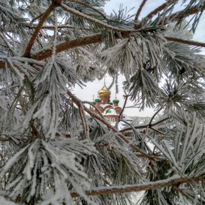 Выставка фотографий ребят из изостудии «Акварель» Дома художественного творчества детей города Барнаула о новогодних каникулах