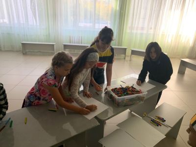 Посвящение в студийцы в изостудии