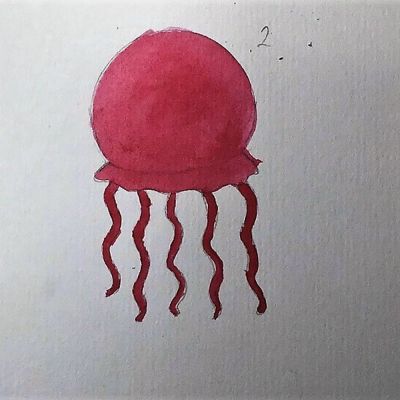 Выставка работ учащихся изостудии «Акварель» по мастер-классам Ирины Ломакиной