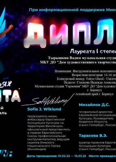 Достижения коллектива 2021-2022 учебный год