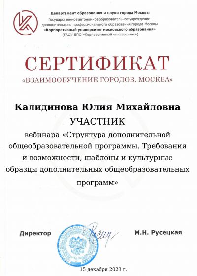 Достижения педагогов
