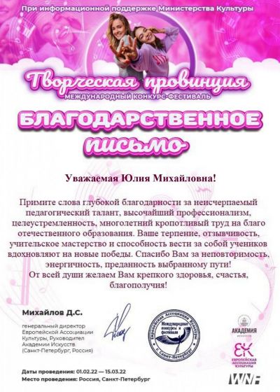 Достижения педагогов