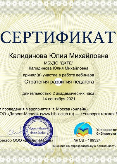 Достижения педагогов