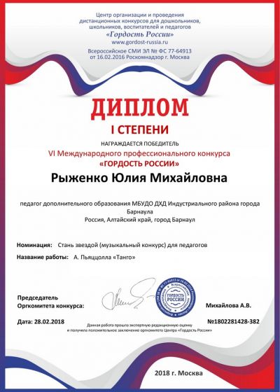 Достижения педагогов
