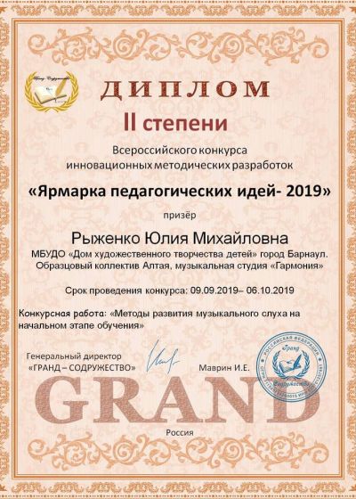 Достижения педагогов