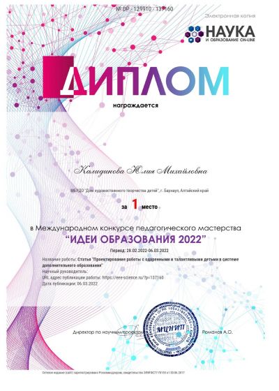 Достижения педагогов