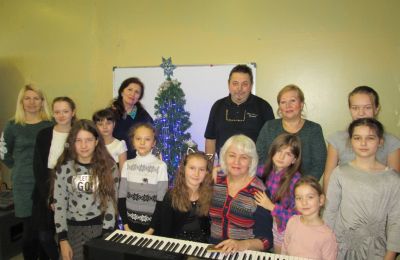 Новогодние посиделки в музыкальной студии Гармония