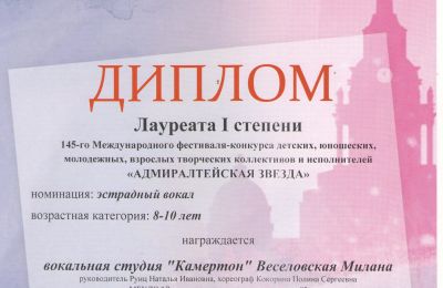 Достижения коллектива 2021-2022 учебный год