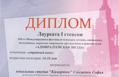 Достижения коллектива 2021-2022 учебный год