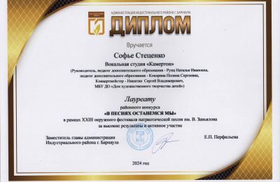 Достижения коллектива 2023-2024 учебный год