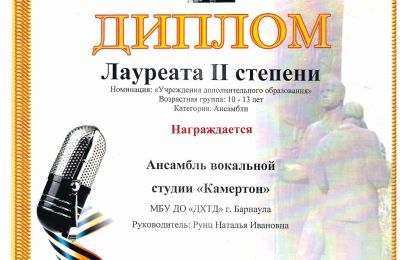 Достижения коллектива 2025-2026 учебный год