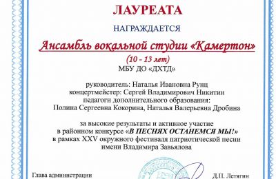 Достижения коллектива 2025-2026 учебный год
