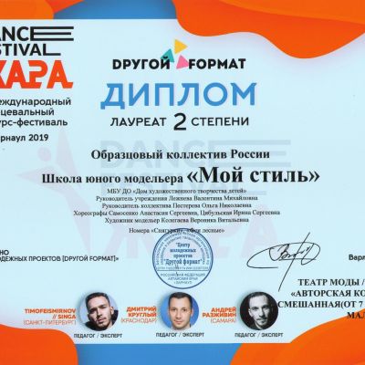 Достижение коллектива за 2019-2020 учебный год