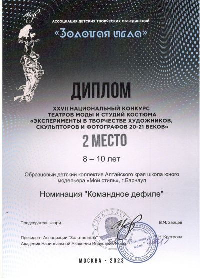 Достижения коллектива 2022-2023 учебный год