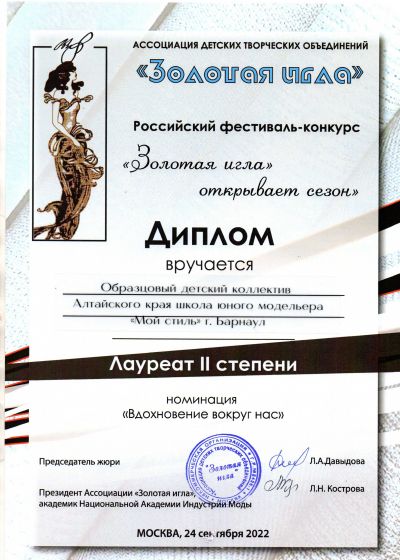 Достижения коллектива 2022-2023 учебный год