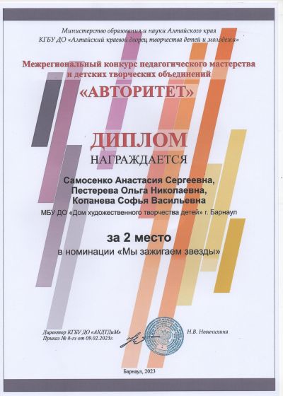 Достижения педагогов ШЮМ Мой стиль