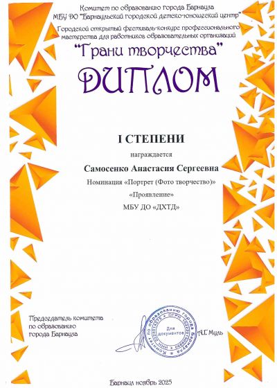 Достижения педагогов ШЮМ Мой стиль
