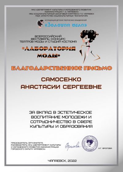 Достижения педагогов ШЮМ Мой стиль