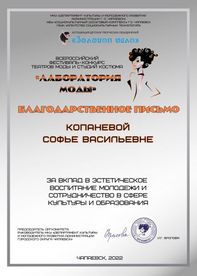 Достижения педагогов ШЮМ Мой стиль