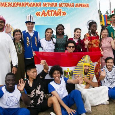 Школа юного модельера «Мой стиль» ДХТД города Барнаула в Международной летней детской деревне «Алтай 2019»