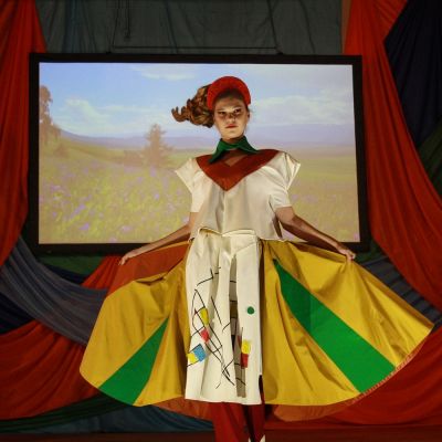 Школа юного модельера «Мой стиль» ДХТД города Барнаула в Международной летней детской деревне «Алтай 2019»