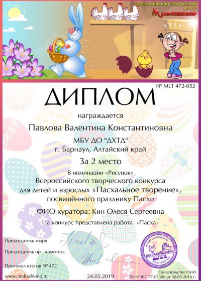 Достижения обучающихся студии изобразительного творчества «Палитра»Дома художественного творчества детей за 2018-2019 учебный год