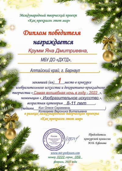 Достижение коллектива за 2021-2022 год