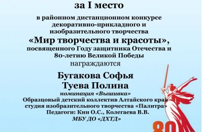 Достижения коллектива 2024-2025 учебный год