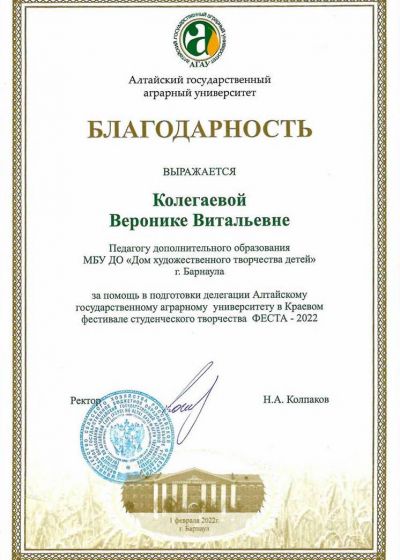 Достижения педагога студии изобразительного творчества «Палитра»Дома художественного творчества детей 