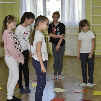 Посвящение в студийцы в студии изобразительного творчества Палитра