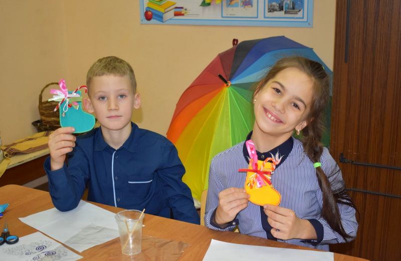 Мастер-класс «Рождественский сапожок»