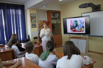 Студия изобразительного творчества «Палитра» в финале всероссийского фестиваля-конкурса.