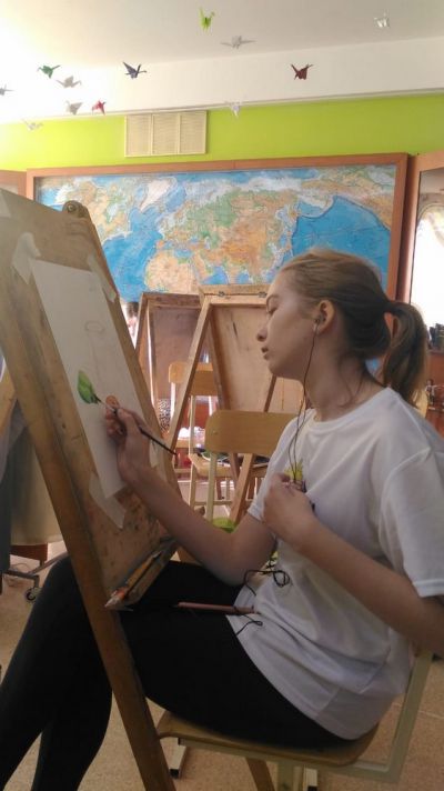 Студия изобразительного творчества «Палитра» в финале всероссийского фестиваля-конкурса.